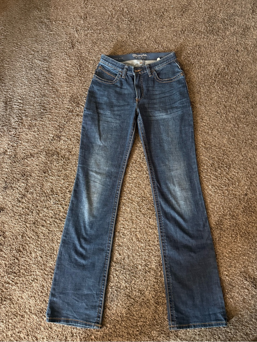 Wrapper Women's Bootcut Jeans in Dark Blue